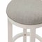 Alaterre Furniture Natick Bar Height Stool, White ANNI04FDC - alternate 2